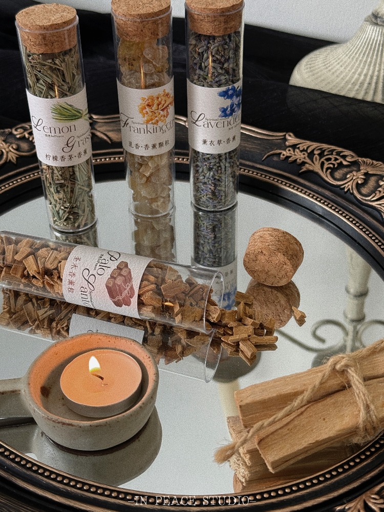 Home Fragrance Lavender - Натуральные травяные благовония: подарочный набор с