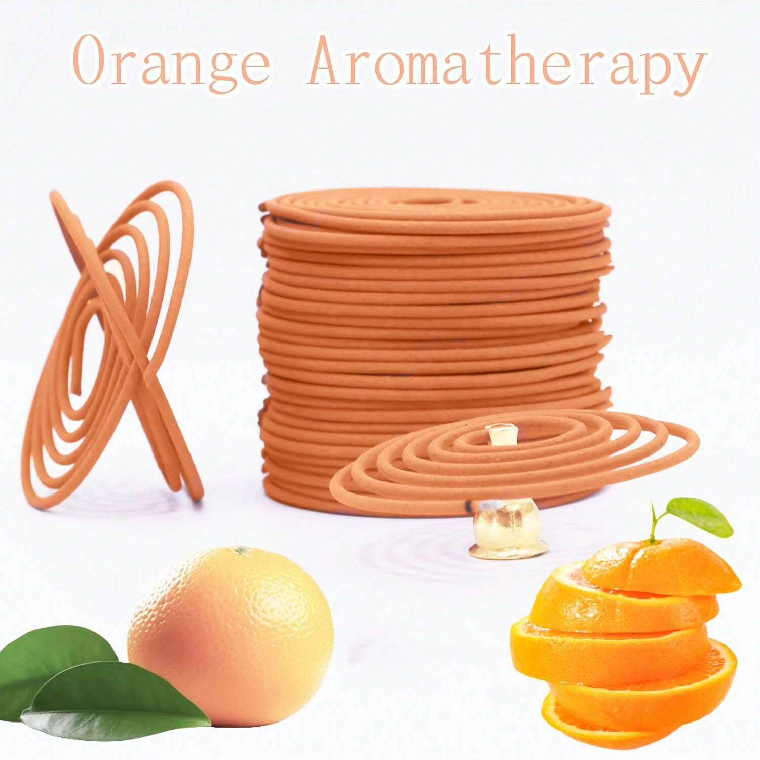 Smokeless Incense Stick - Катушка для благовоний с ароматом оранжевого