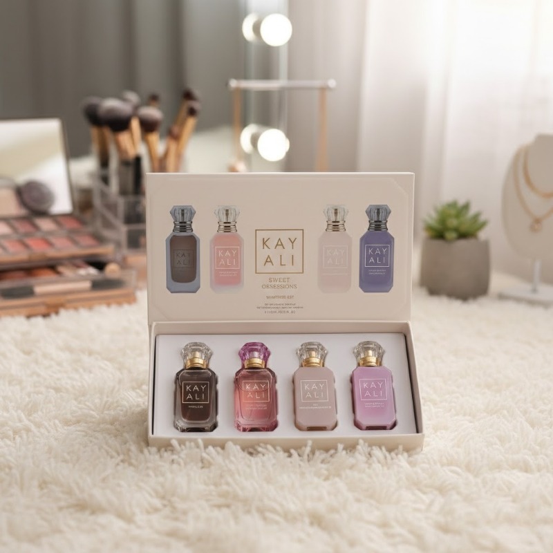 Home Fragrance Vanilla Musk - Набор унисекс-парфюмов KAYALI 4x10 мл: стойкие