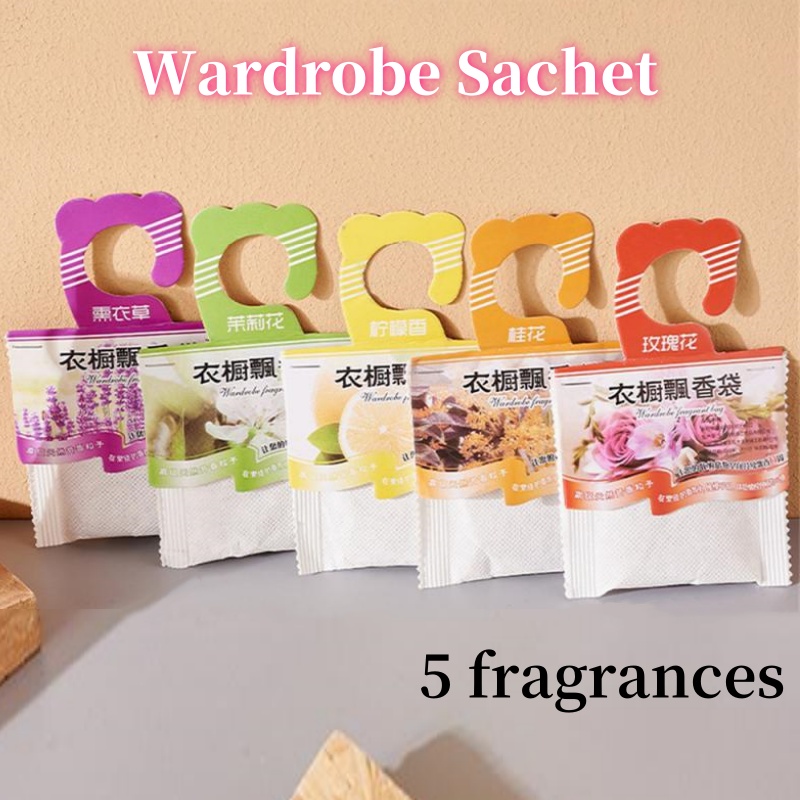 Home Fragrance Lavender - 5 шт., ароматические пакетики для гардероба,