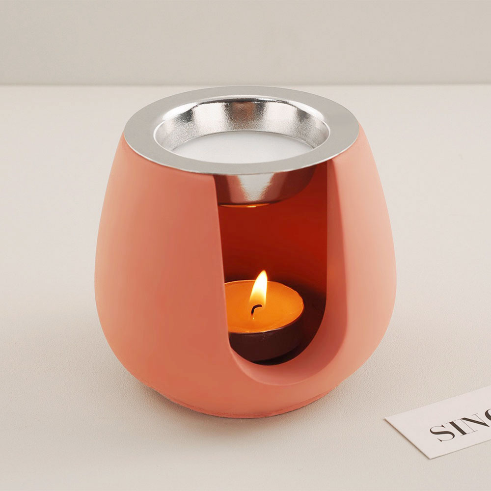 Wax Melt Burner - Цилиндрическая курильница, силиконовая форма, сделай сам,