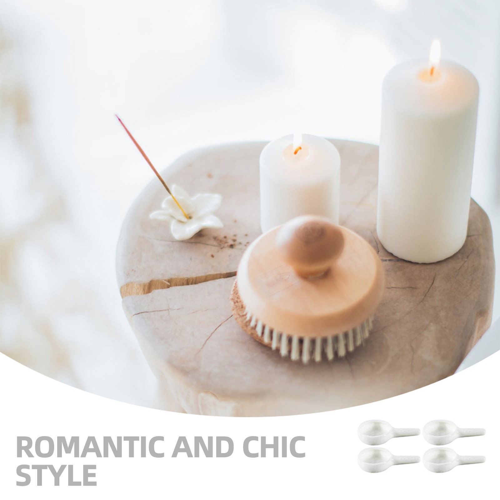 Wax Melt Burner - Набор из 4-х керамических подставок для