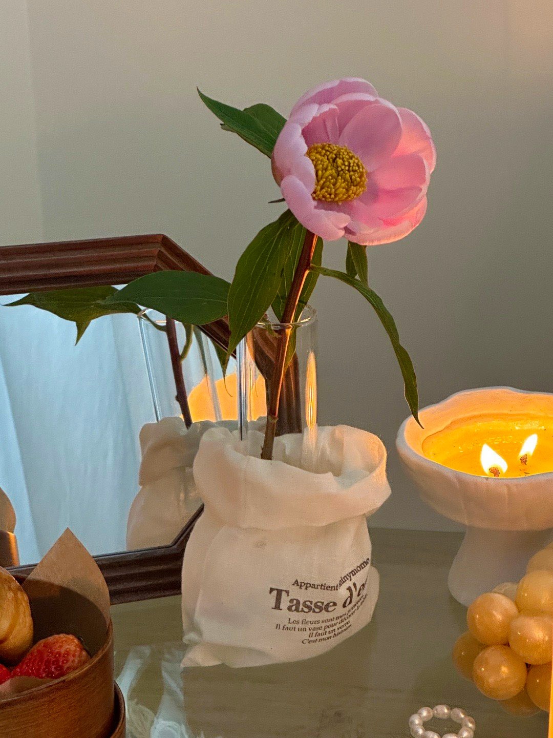 Home Fragrance In French - Креативная стеклянная ваза Shinymomo во французском