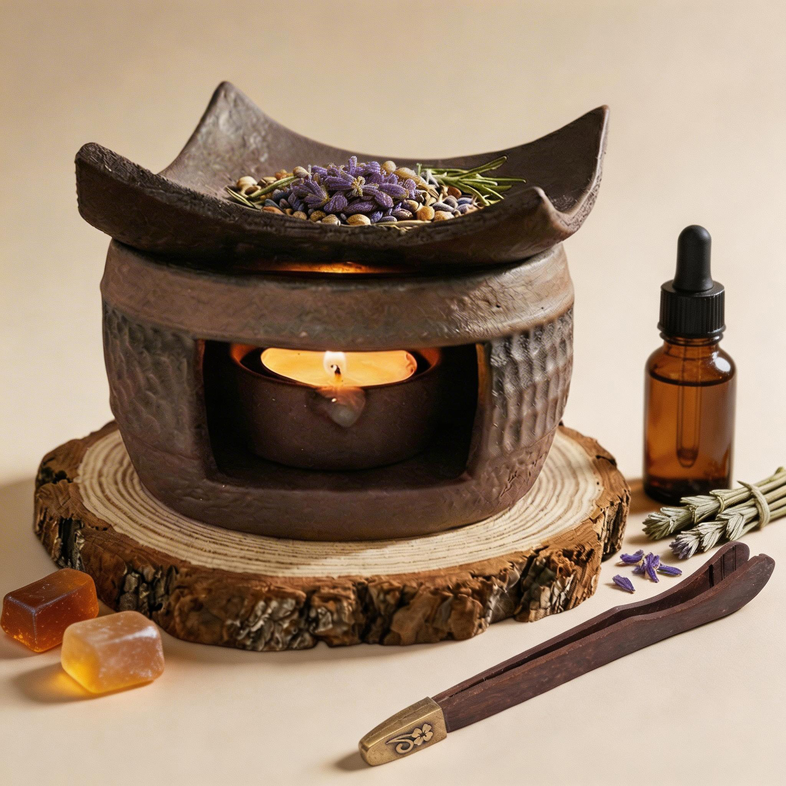Керамическая аромалампа для ча – обзор и цена Wax Melt Burner