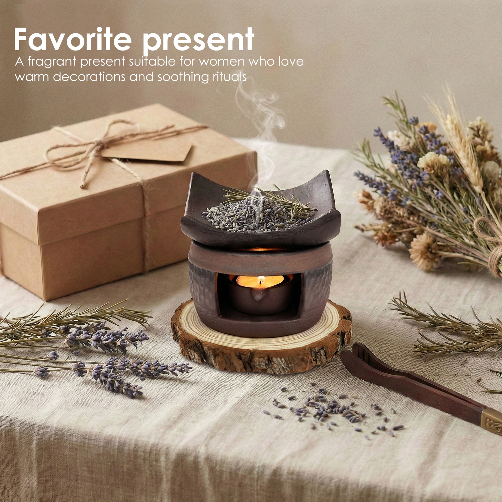 Керамическая аромалампа для ча – обзор и цена Wax Melt Burner