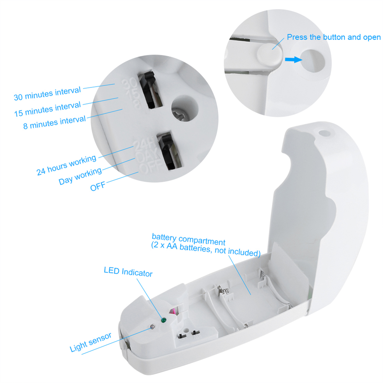 Автоматический настенный дозат – обзор и цена Home Fragrance Automatic Spray