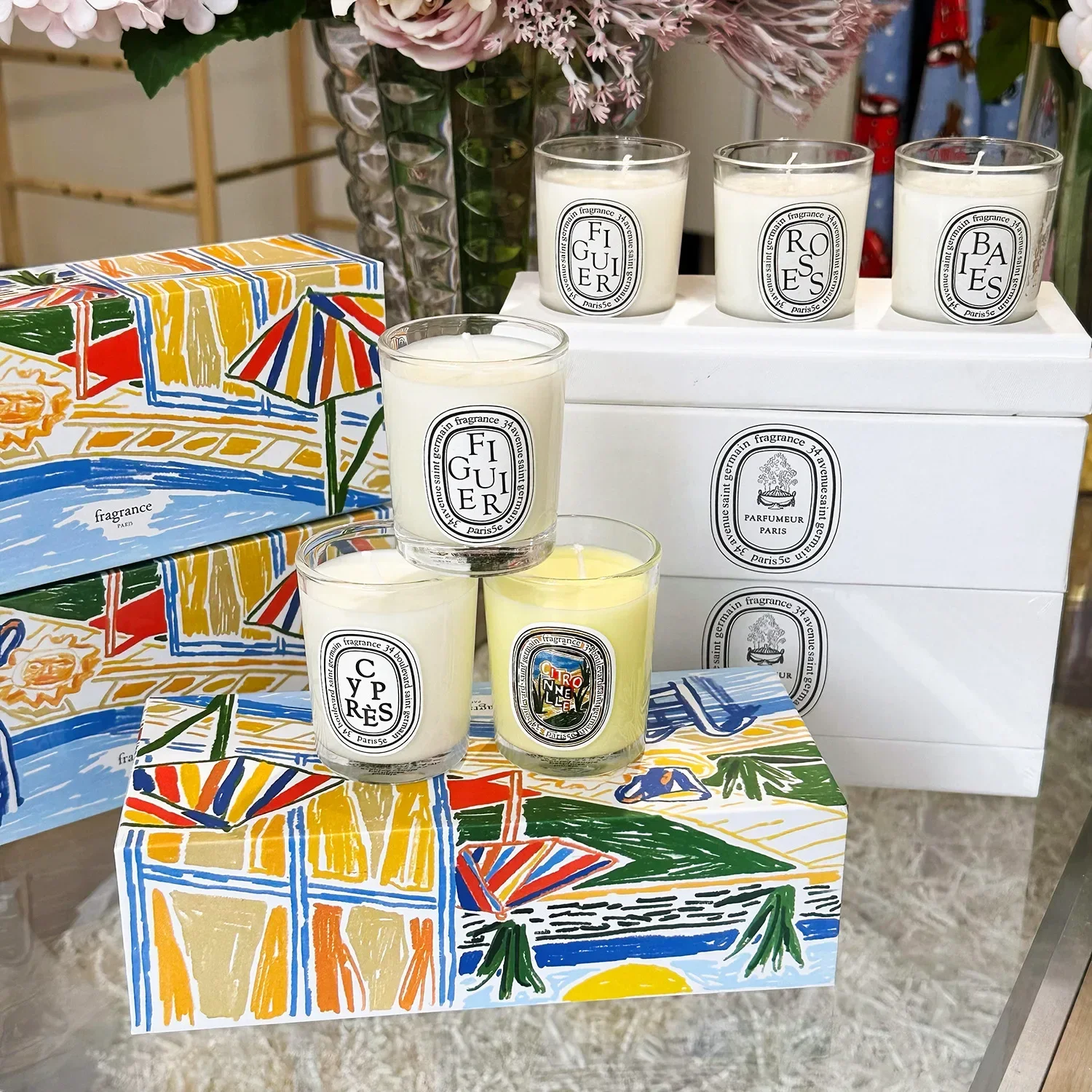 Свеча для ароматерапии, натура – обзор и цена Home Fragrance In French