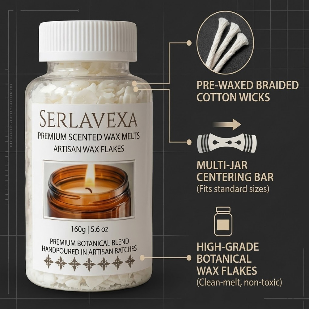 Набор для изготовления свечей  – обзор и цена Soy Wax Flake