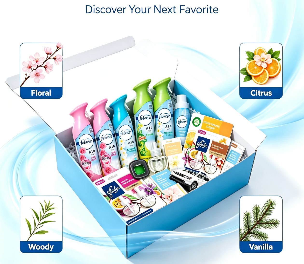 Набор-сюрприз: Ароматизаторы M – обзор и цена Home Fragrance Glade